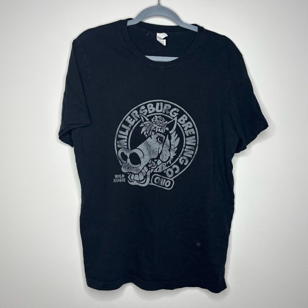 Bella Canvas- Black "Millers Burg Brewing" Graphic Tee